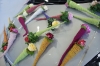Rosen in Woll-Tüten